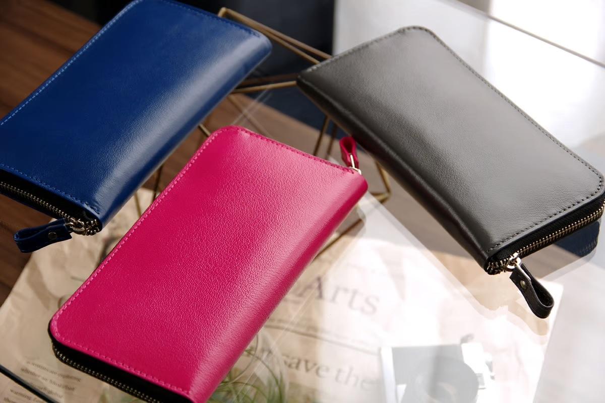 一点もの《CHLOE》◇ラウンドファスナー長財布　レッド　LE138 | 20枚目