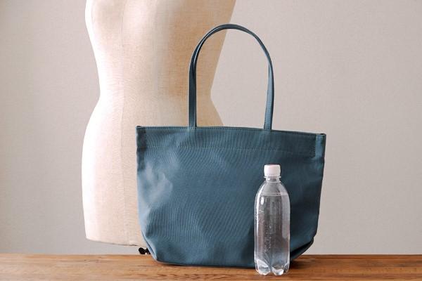 一点もの《Canvas》Simple tote Bag ネイビー LE152 | 9枚目